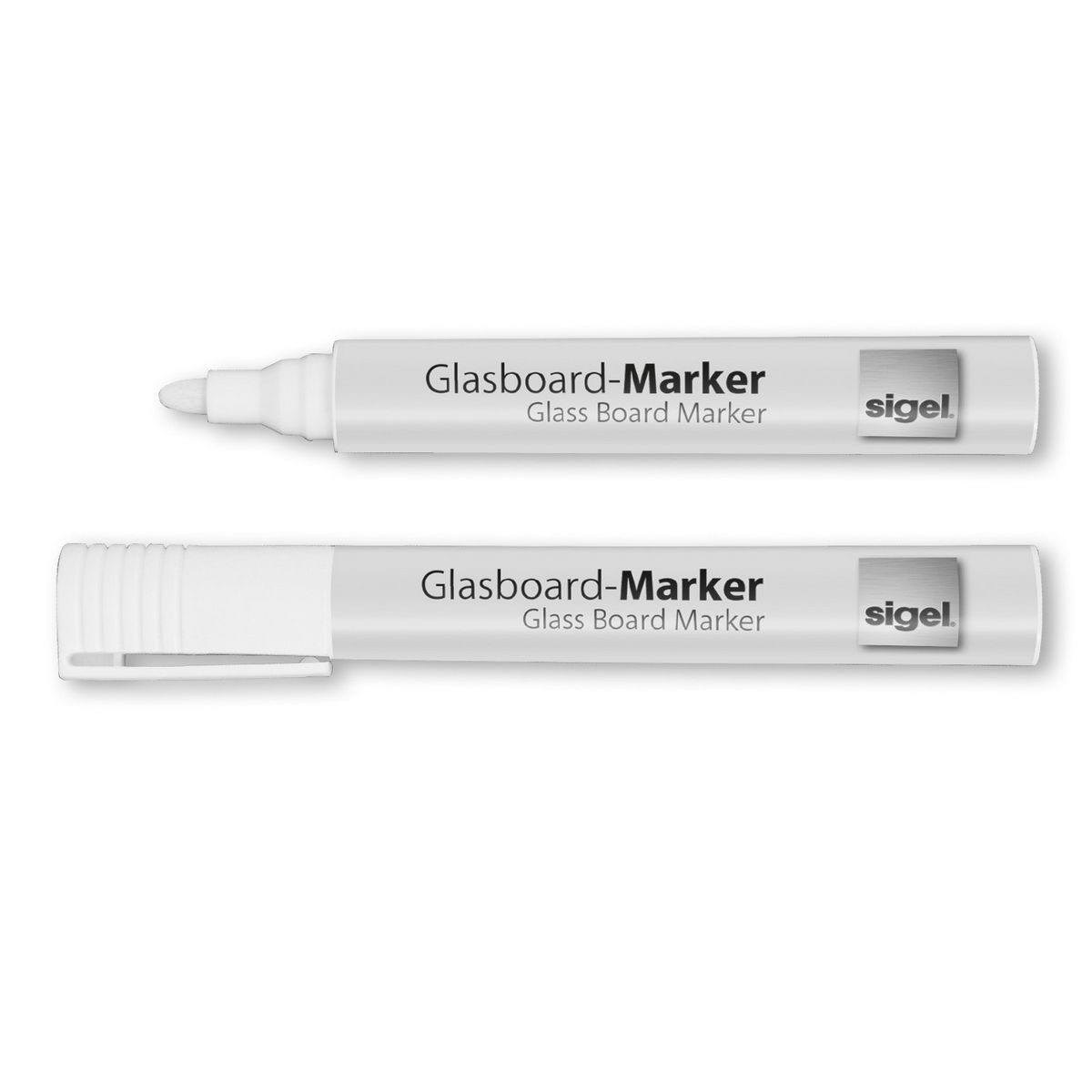 Glass Board Markers, 2-3 mm round nib by Sigel