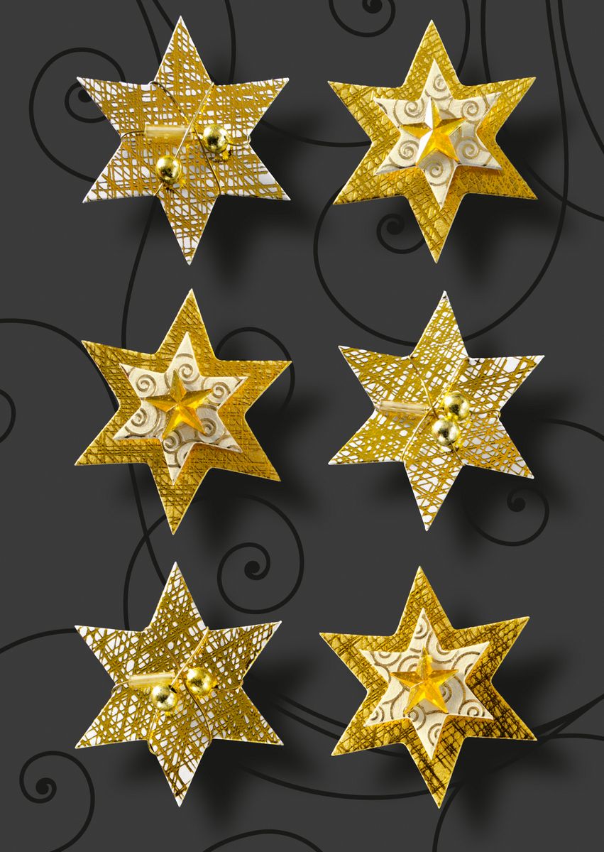 Weihnachts-Sticker 3D Handmade von Sigel