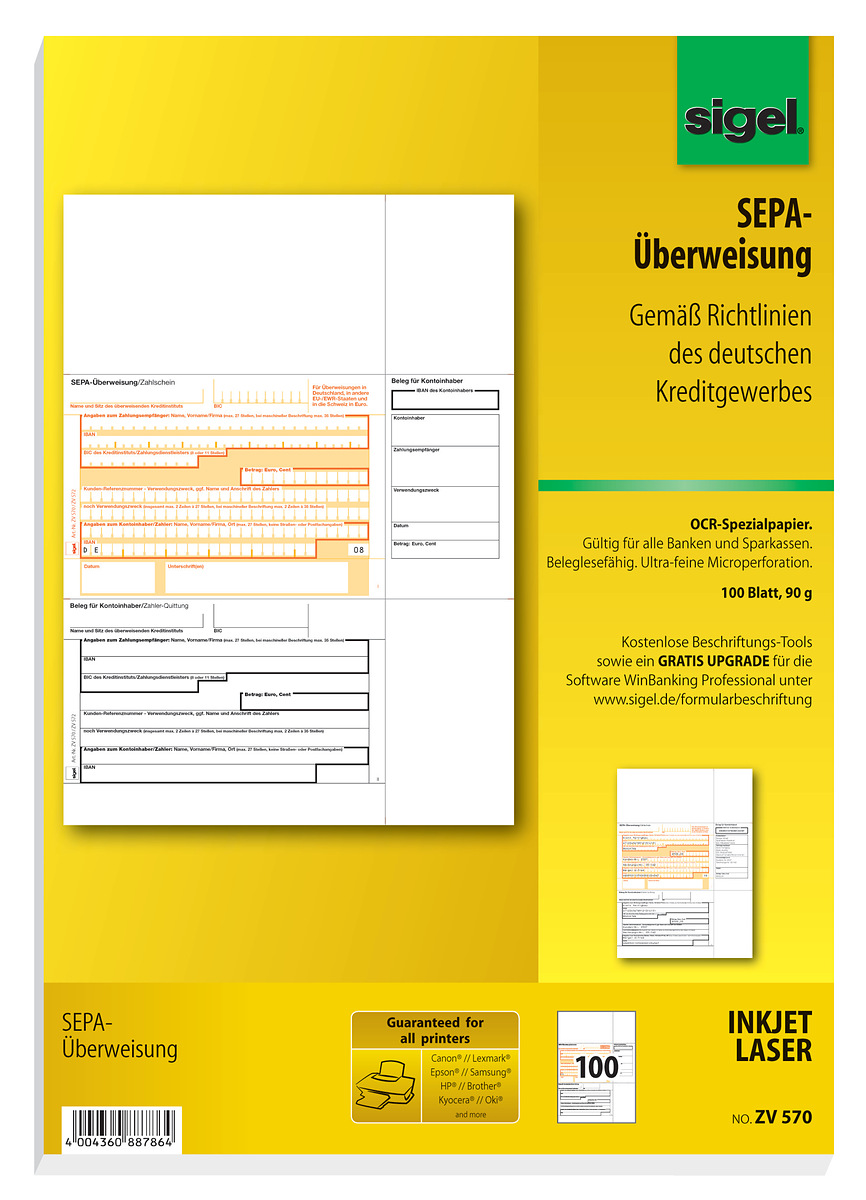 Sepa Ueberweisung